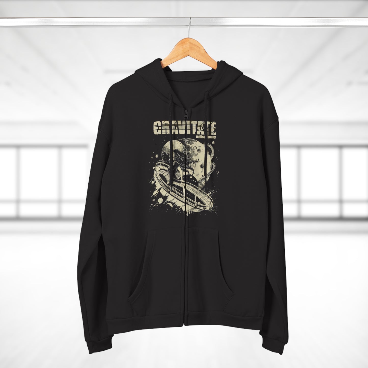 Gravitate - Unisex Hooded Zipper