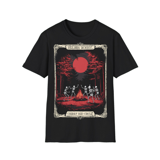 Cherry Red Circle - Tarot Card Shirt
