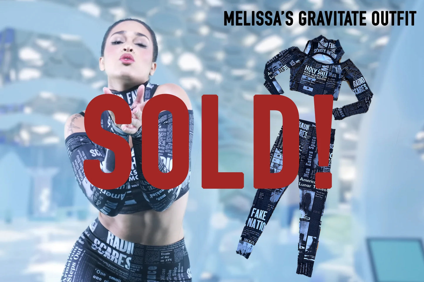 Melissa's "Gravitate" Outfit (signed)