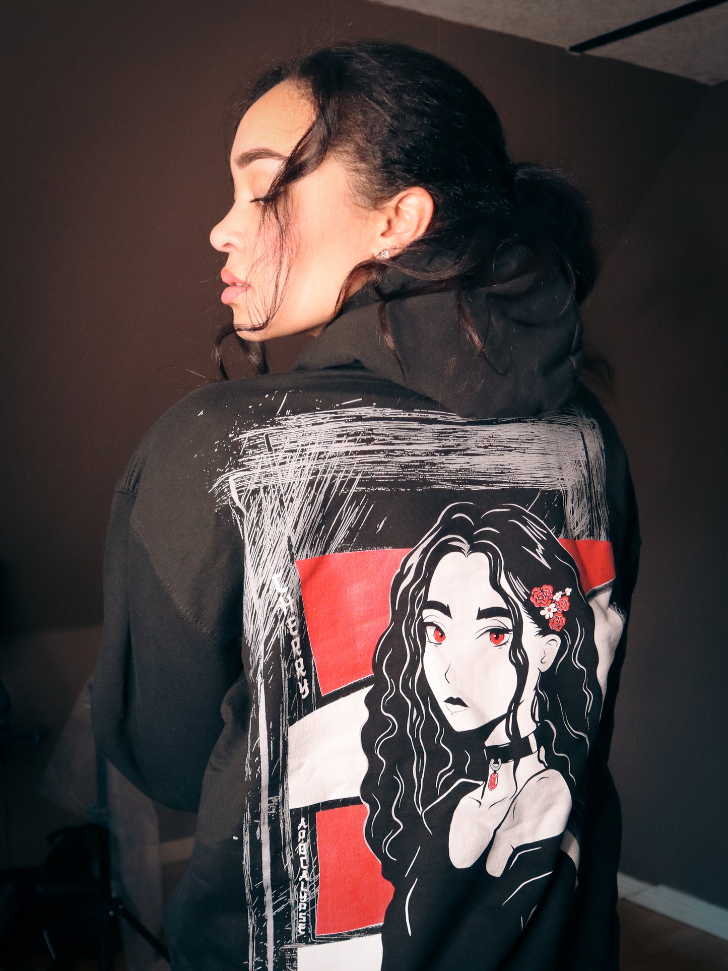 Cherry Red Apocalypse - Animel Hoodie