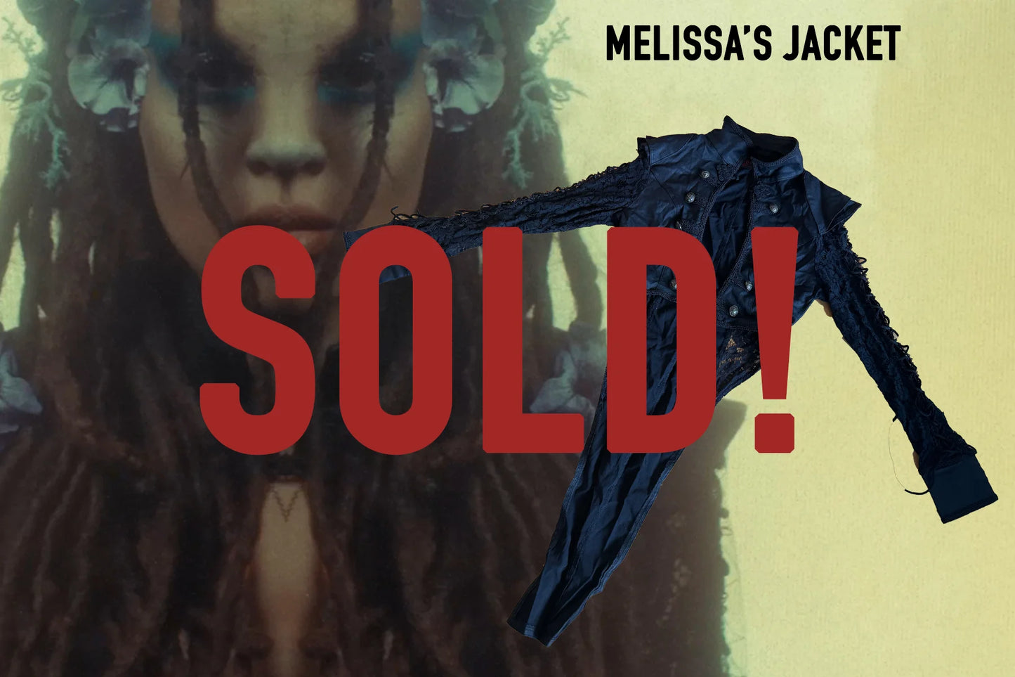 Melissa's "I'm a Monster" jacket (signed)